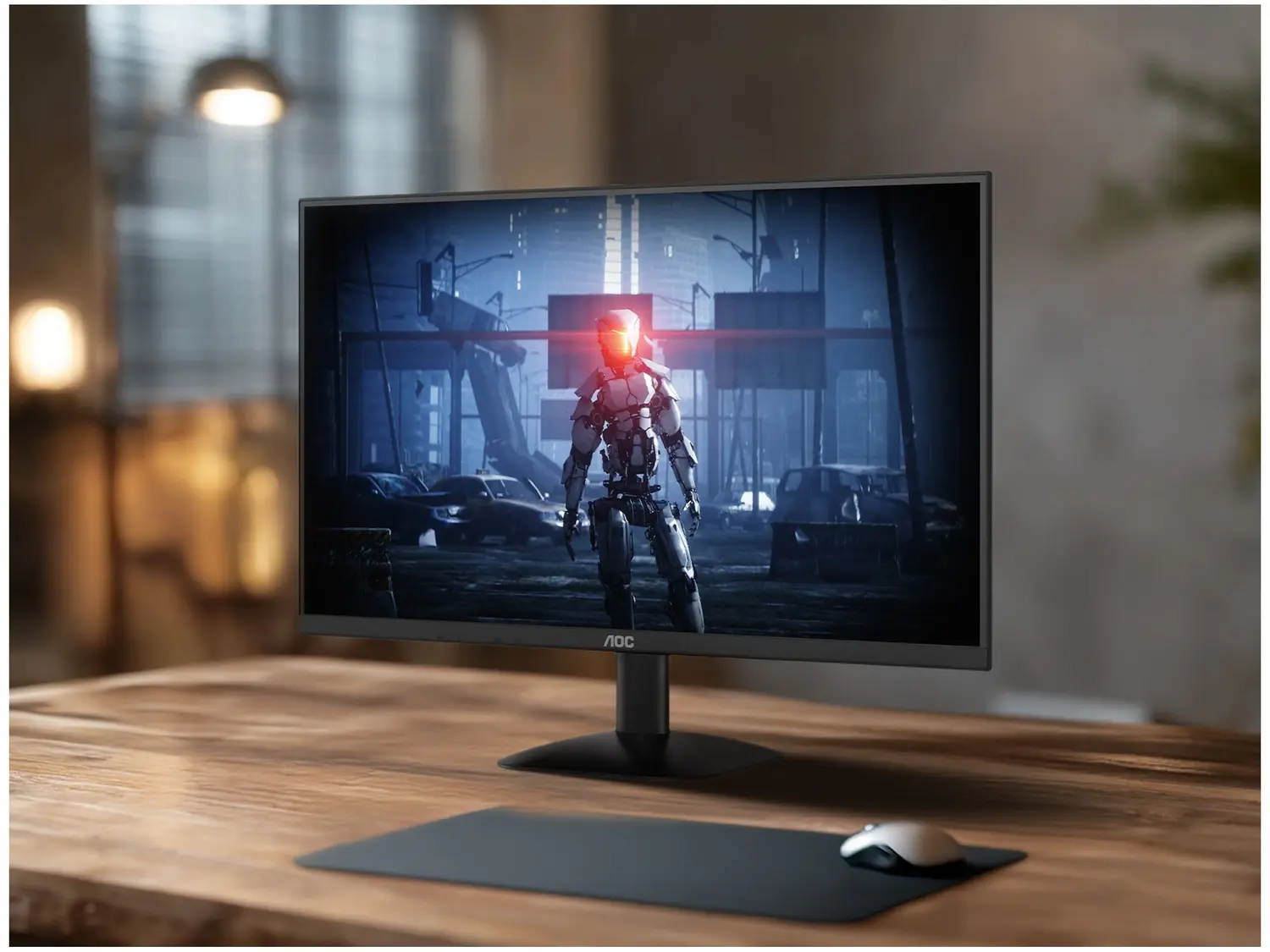 Monitor 24" FHD 100Hz 1ms AOC Série B35 24B35HM2 Widescreen HDMI e VGA