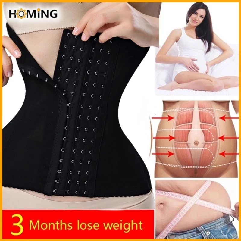 Cinta Modeladora de Cintura Corset Cinta Modeladora Feminina Barriga Pós-Parto